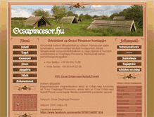 Tablet Screenshot of ocsapincesor.hu